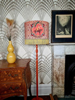 Alice Fringed Velvet Lampshade