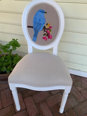 Blue Bird Chair