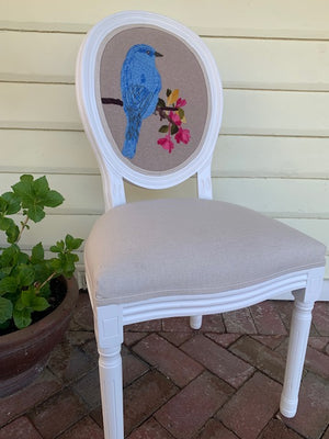 Blue Bird Chair