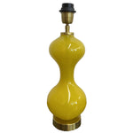 Yellow Hourglass Lamp base