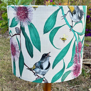 Bees in the Hakea Custom Made Lampshade