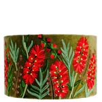 Callistemon on Olive Velvet