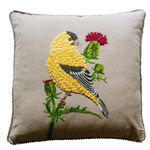 Birdlife in Yellow cushion