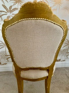 Gilded Cage Balloon Back chair