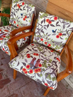 Fully Restored Galahs and Gums Bridge chair